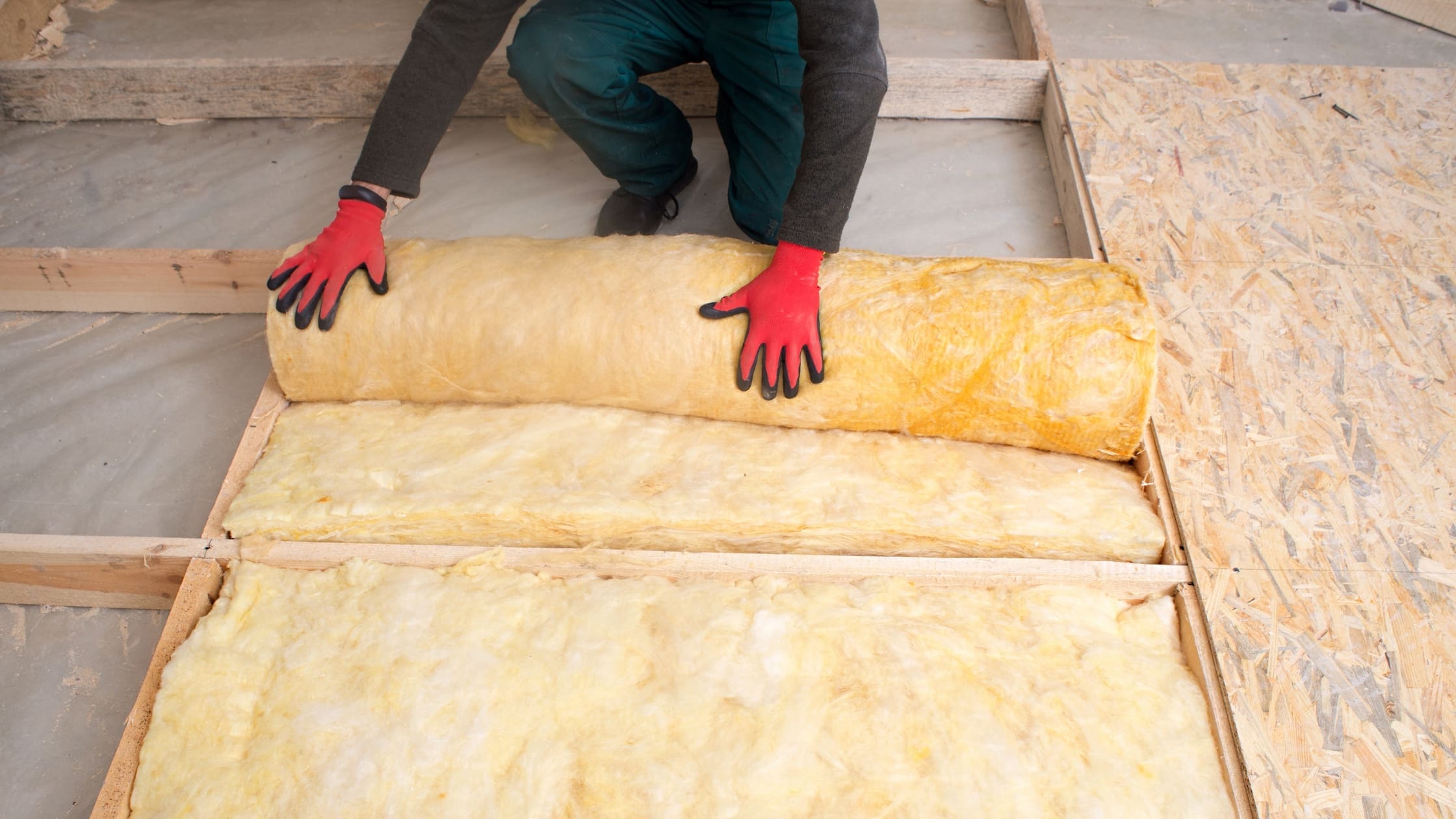 replacing loft insulation in someone's home